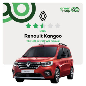 Renault Kangoo - Green NCAP Results June 2022 - 2.5 stars