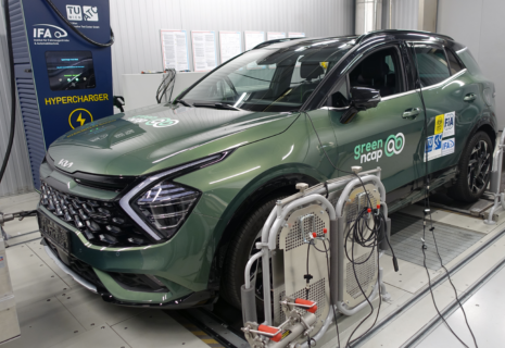 Green NCAP assessment of the Kia Sportage 1.6 T-GDi 48V petrol AWD